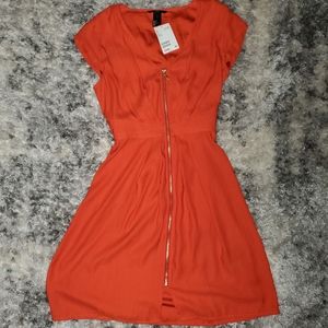 Orange H&M Dress